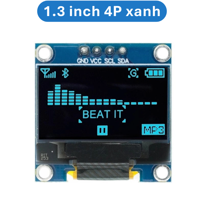 Màn hình LCD OLED giao tiếp I2C hoặc SPI