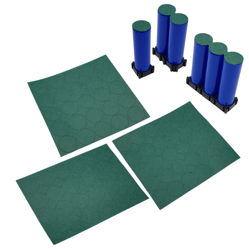 (50 miếng) giấy dán cách điện, cách nhiệt đầu pin 18650