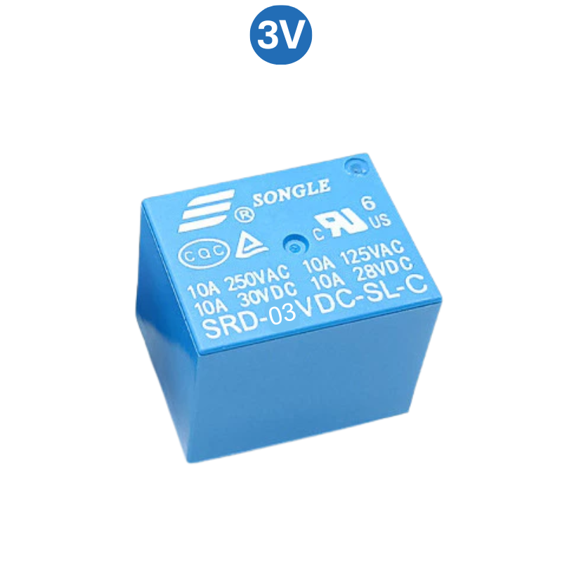 Relay ( Rờ Le) 3V - 5V - 12V - 24V - 5 chân SongLe