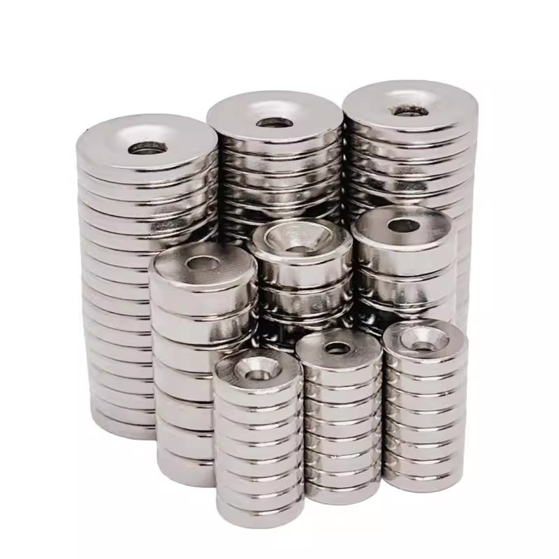 Nam châm đất hiếm tròn lỗ