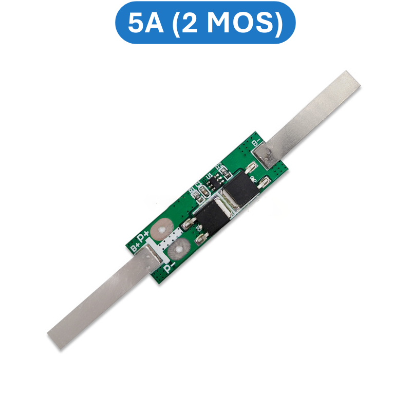 Mạch bảo vệ pin Lithium công suất cao 1S 3.7V có hàn kẽm sẵn