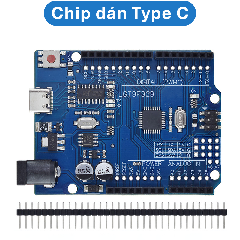 Mạch Arduino Uno R3 vi điều khiển LGT8F328