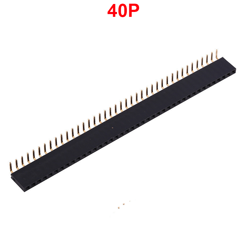 Hàng rào cái đơn 2.54mm cắm chân cong cao 8.5mm