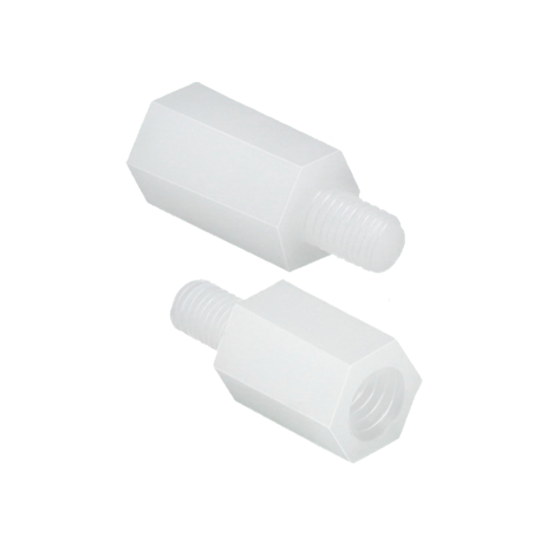 (20 Cái) Trụ nhựa trắng Đực - Cái M3