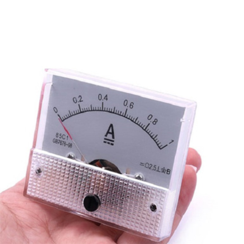 Ampe kế kim hiển thị dòng điện DC 1mA - 20A