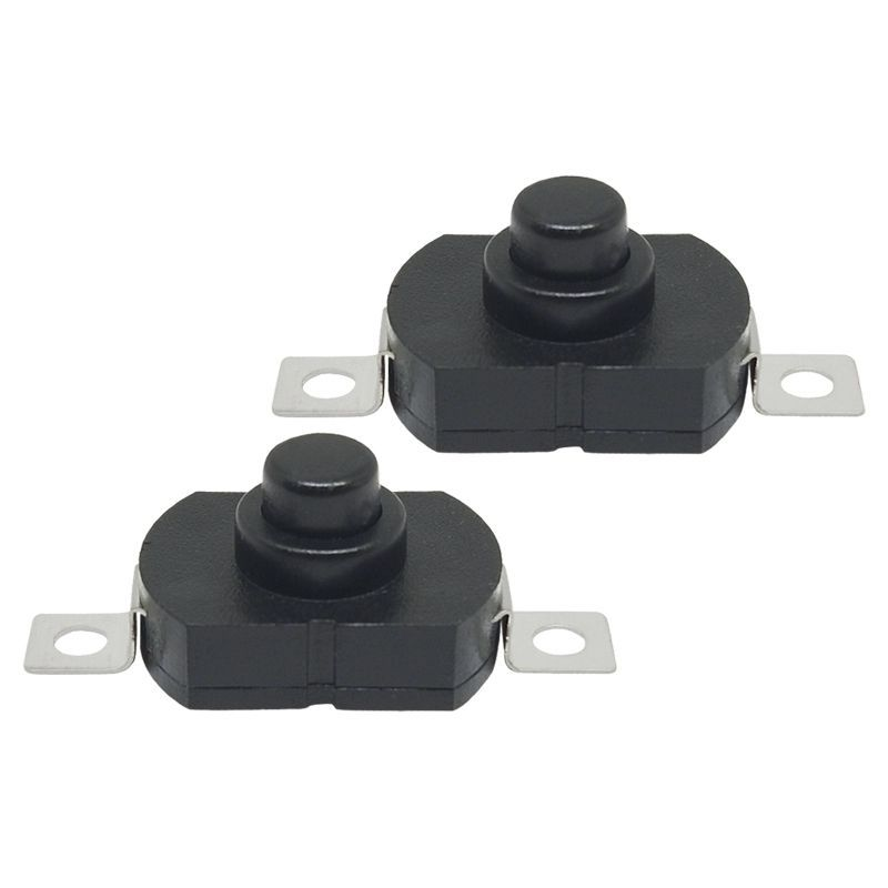 Nút nhấn giữ (on/off) 1217KD 12x17mm 2 chân