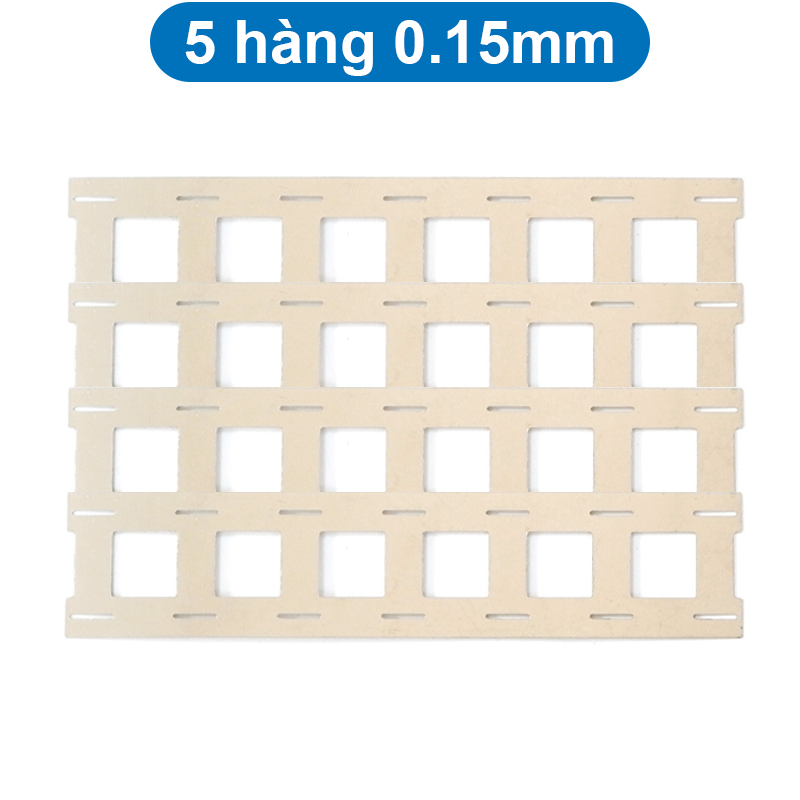 (1 mét) Kẽm hàn pin 18650 nhiều hàng (pin ghép sát hoặc dùng khung pin )