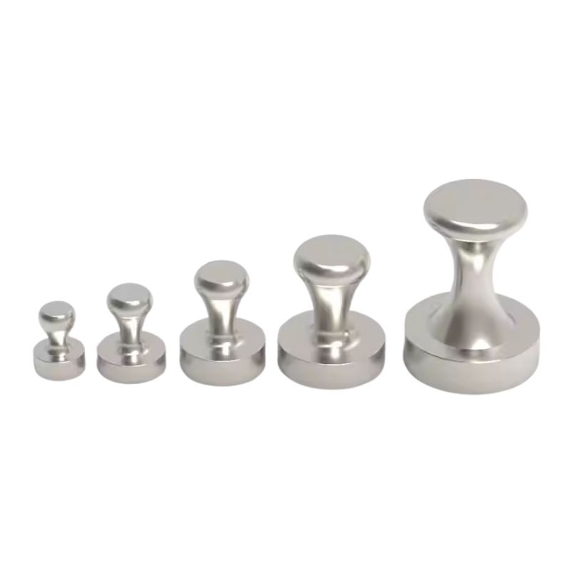 Nam châm núm inox đính bảng