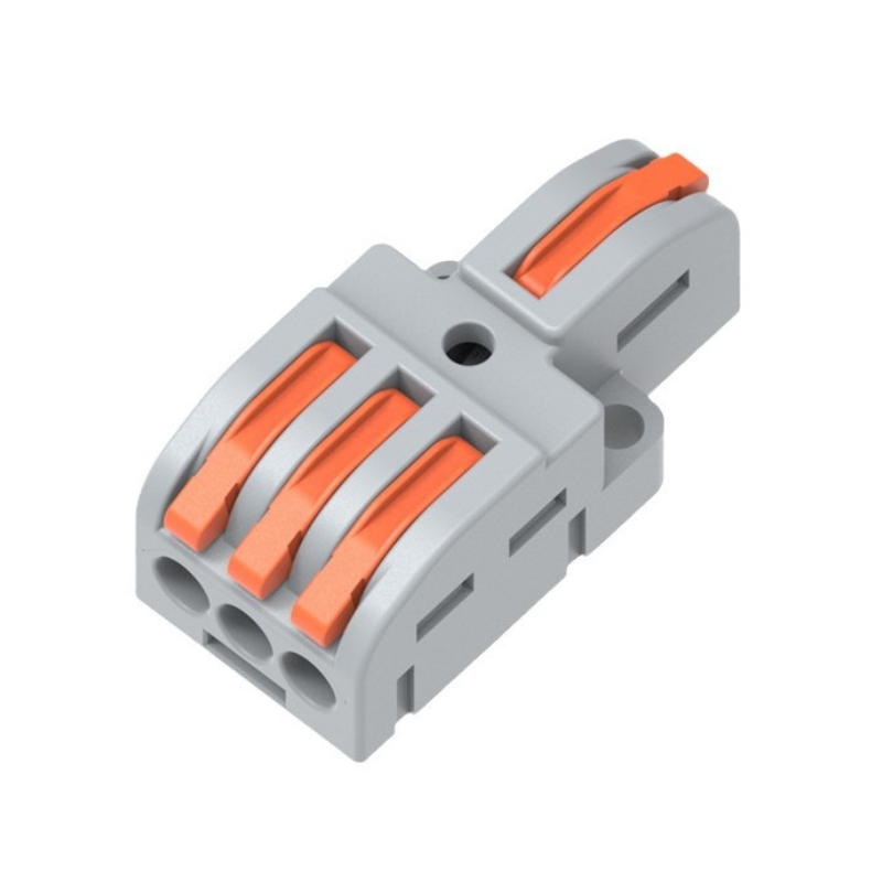 (2 Cái) Cút nối dây điện nhanh chiu nhiệt nhiều cổng FD