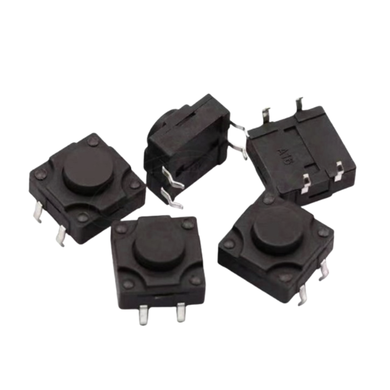 (10 Cái) Nút nhấn 12x12mm 4 chân cắm chống thấm cao 4.3 - 12mm