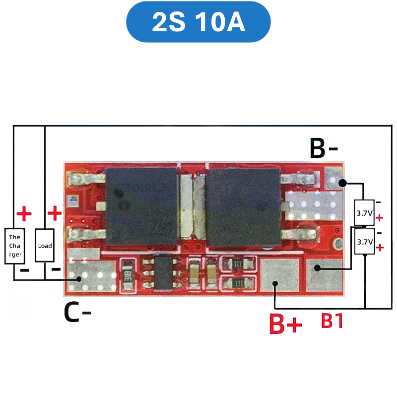 Mạch BMS sạc bảo vệ pin Lithium - Lipo 1S - 4S