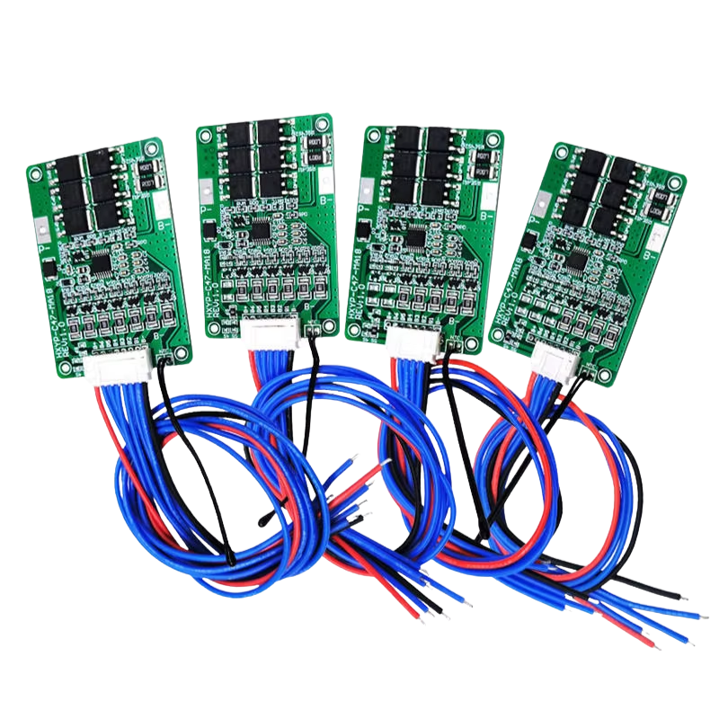 Mạch sạc bảo vệ pin lithium 4S/5S/6S/7S MA18 dòng xả 18A cổng ra dây có tản nhiệt