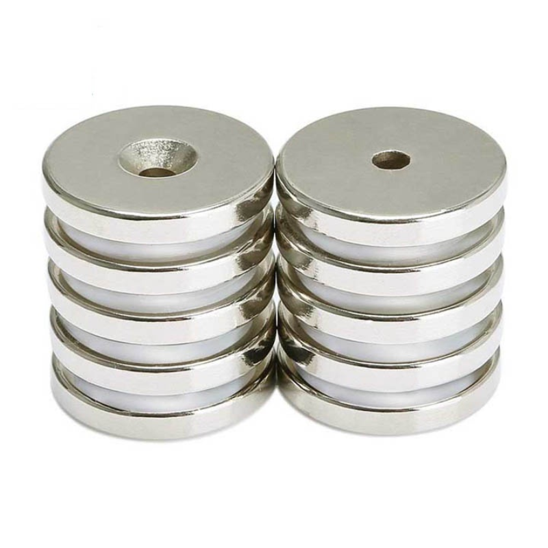 Nam châm đất hiếm tròn lỗ