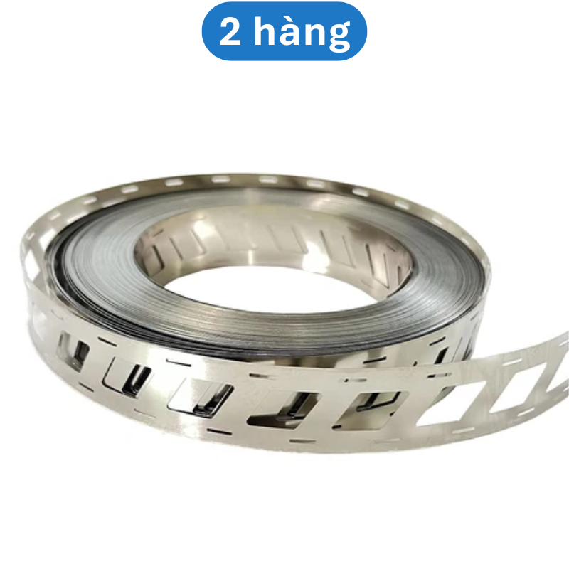 (1 mét) Kẽm hàn pin 18650 xéo ( pin ghép sát hoặc dùng khung pin )