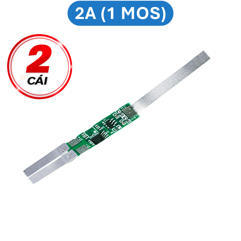 Mạch bảo vệ pin Lithium 2S 8.4V có kẽm hàn sẵn