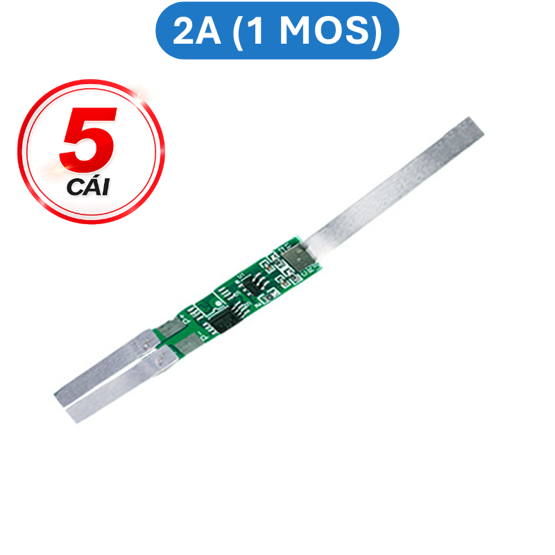 Mạch bảo vệ pin Lithium 2S 8.4V có kẽm hàn sẵn