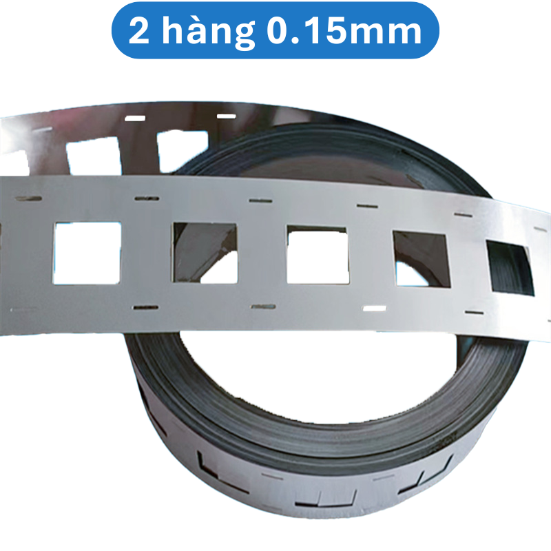 (1 mét) Kẽm hàn pin 32650 mạ niken 0.15mm