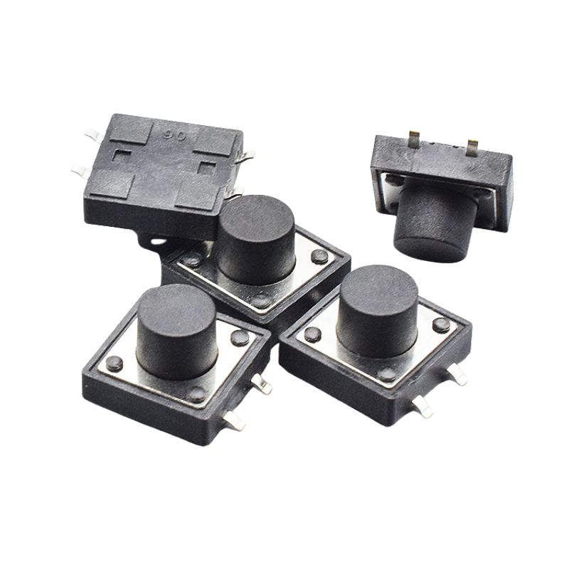 (20 Cái) Nút nhấn 12x12mm 4 chân dán cao 4.3 - 12mm