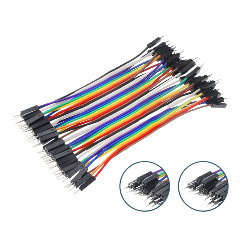 Dây bus 2.54 đủ màu 10 - 40cm ( 40 sợi 1 bus)