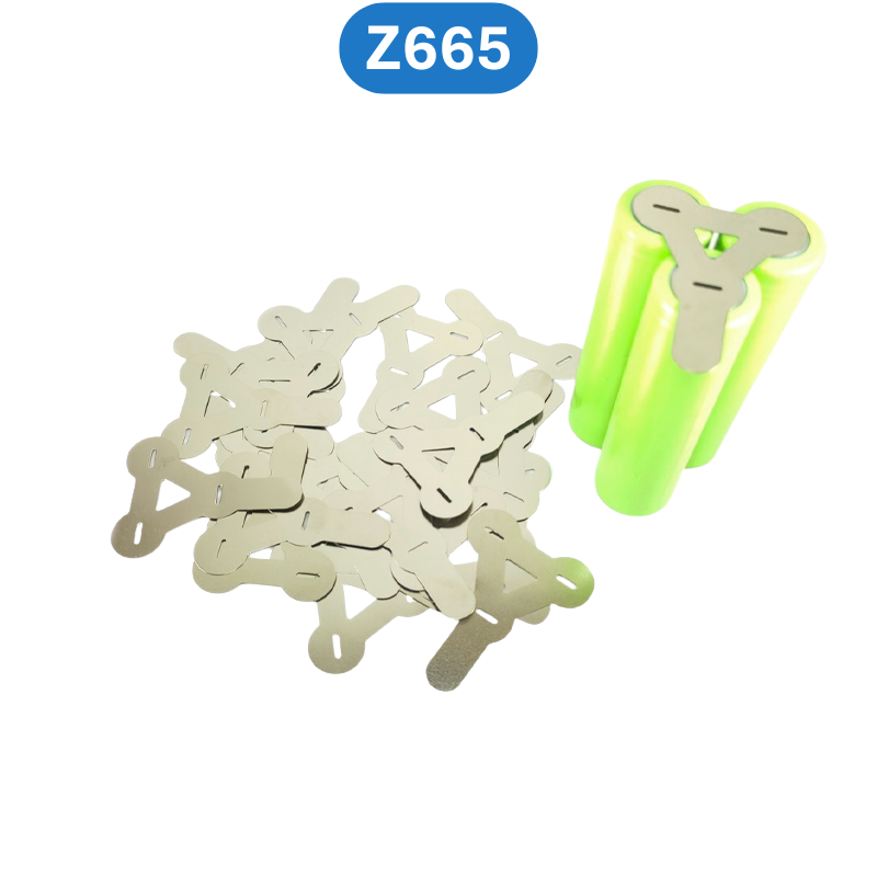 (50 miếng) Kẽm hàn đầu pin 18650 mạ niken