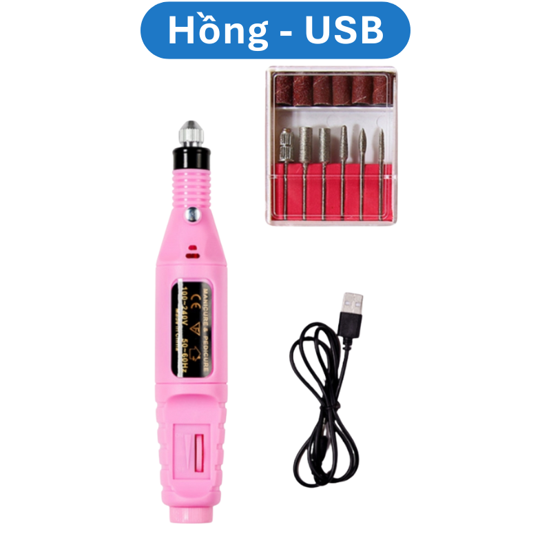 Máy mài mini cầm tay, máy mài dũa móng đa năng