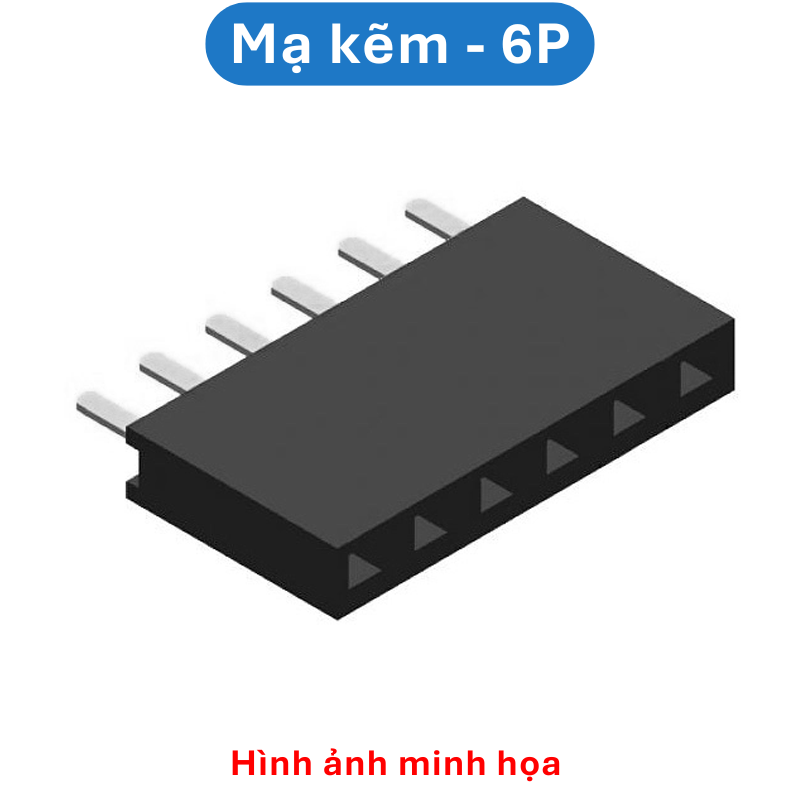 Hàng rào cái đơn 2.54mm cắm chân đứng cao 8.5mm