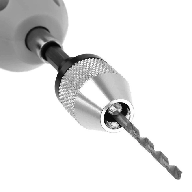 Đầu kẹp mũi khoan mini, Đầu chuyển đổi máy khoan chuôi lục giác