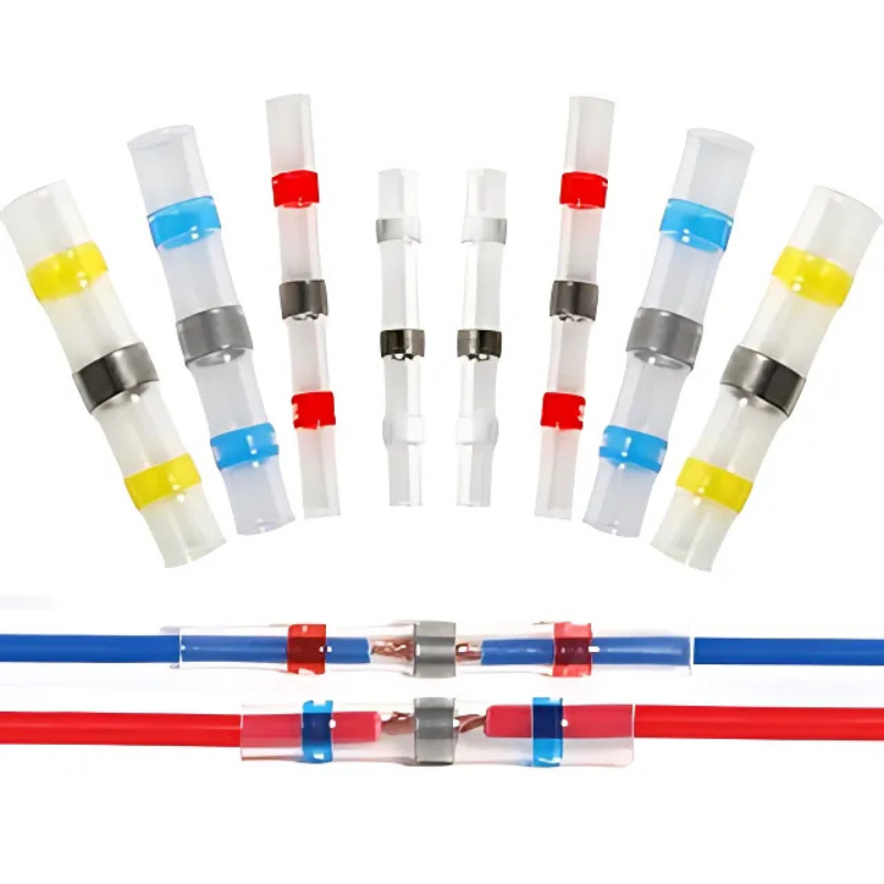 (20 Cái) Đầu nối dây điện tự hàn co nhiệt cho dây điện