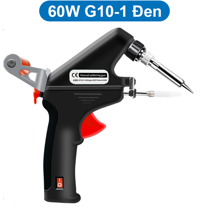 Mỏ hàn chì, thiếc tự động đẩy dây chì, gia nhiệt cực nhanh 60W/80W/120W