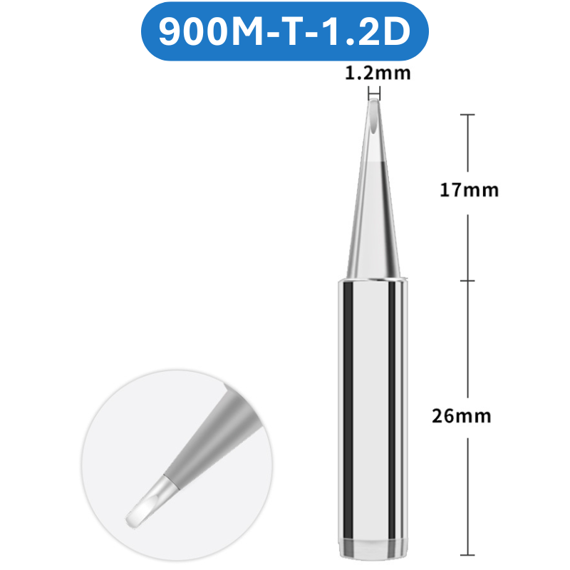 Mũi hàn Yihua màu bạc 900M - T loại tốt
