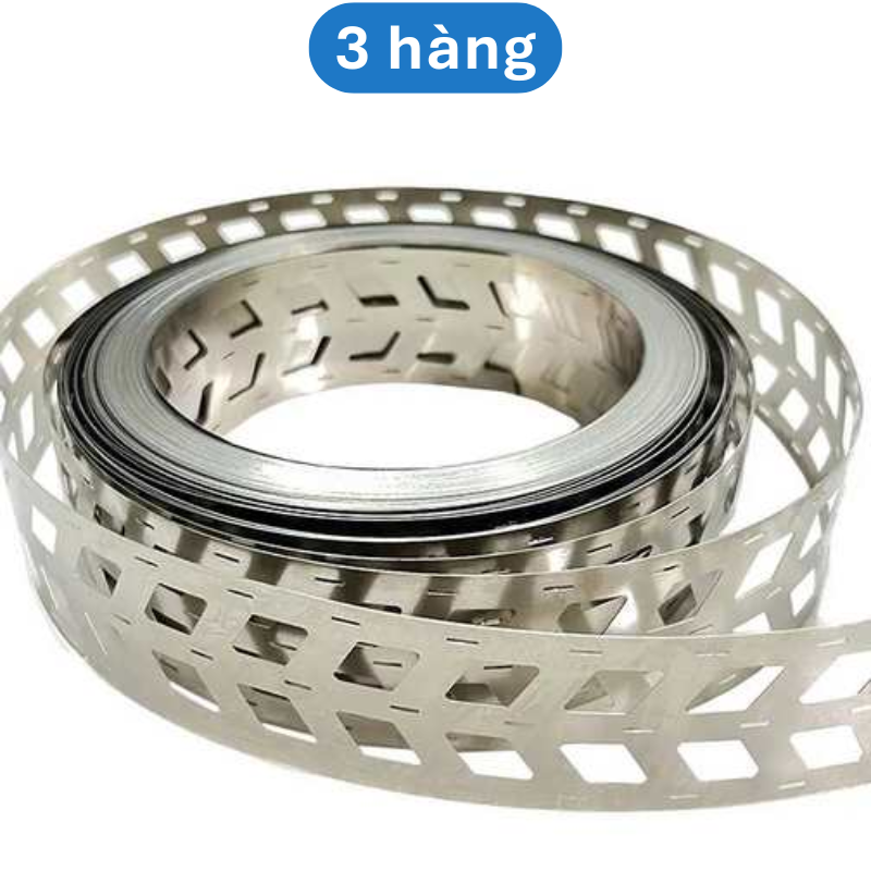(1 mét) Kẽm hàn pin 18650 xéo ( pin ghép sát hoặc dùng khung pin )