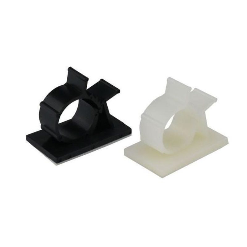 (5 cái) Kẹp giữ dây tròn có keo dán, nẹp khoá dây, gối đỡ dây