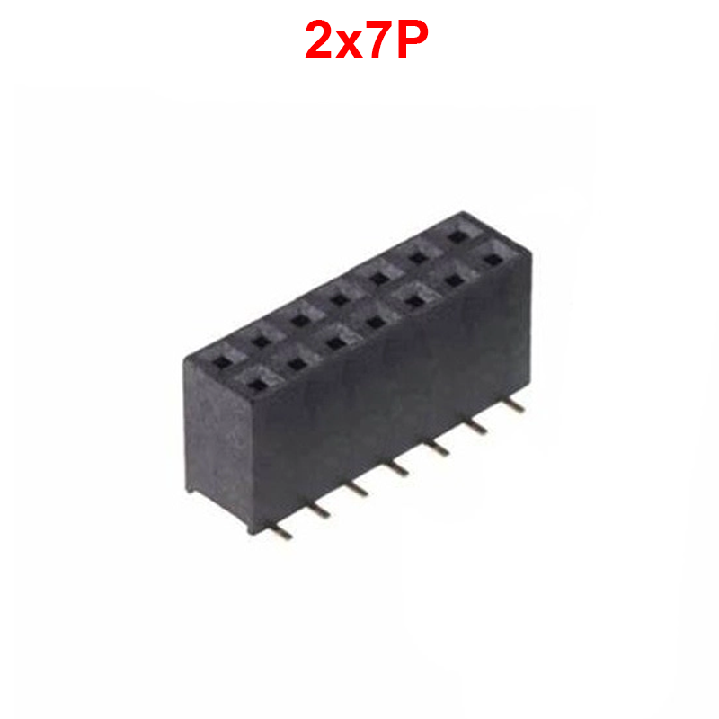 Hàng rào cái đôi 2.54mm chân dán cao 8.5mm