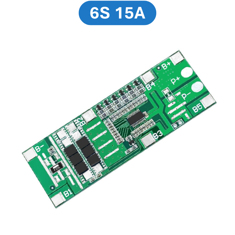 Mạch sạc bảo vệ pin lithium 6S 25.2V chân hàn