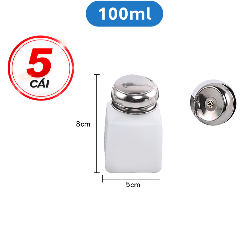 Lọ đựng dung dịch cồn, axeton, lọ chứa chất lỏng