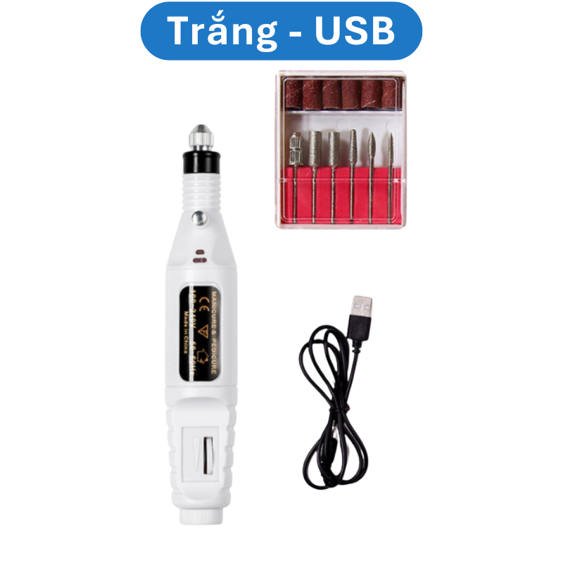 Máy mài mini cầm tay, máy mài dũa móng đa năng