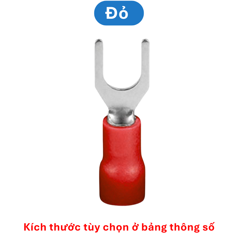 (50 Cái) Đầu cos chữ Y SV, đầu cos bấm dây điện tiện lợi
