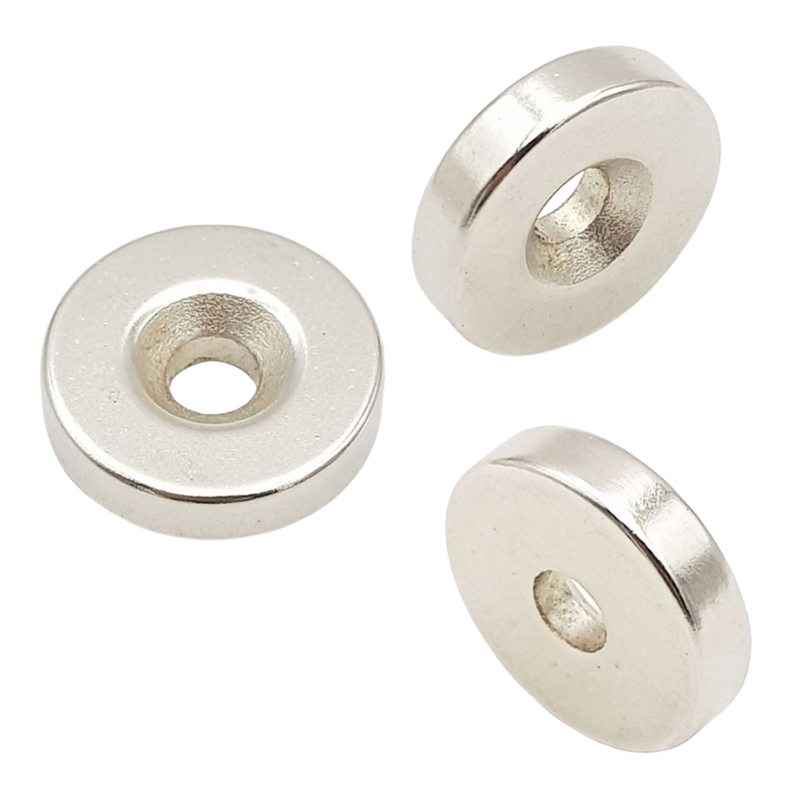 Nam châm đất hiếm tròn lỗ