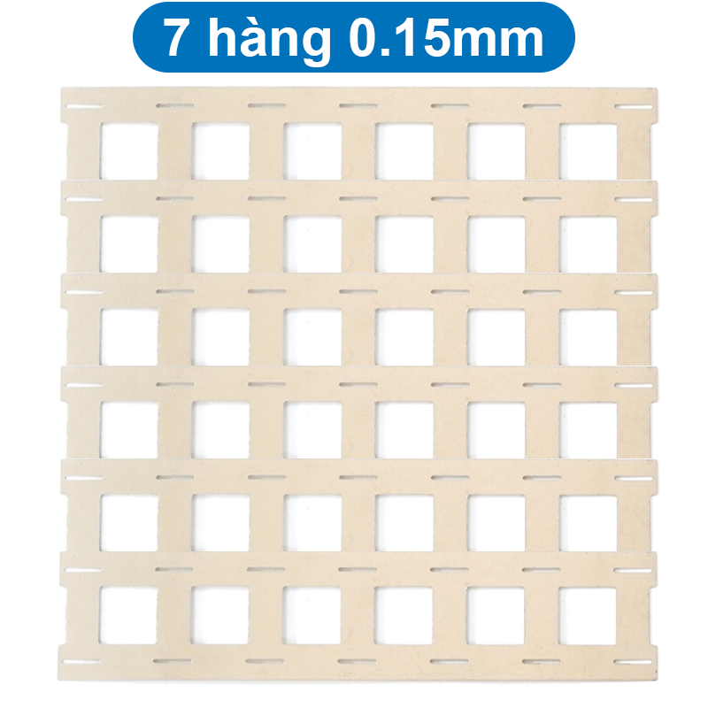 (1 mét) Kẽm hàn pin 18650 nhiều hàng (pin ghép sát hoặc dùng khung pin )