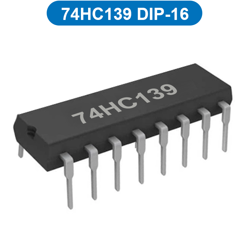 IC Giải mã tín hiệu 74HC138, 74HC139 chân cắm / chân dán