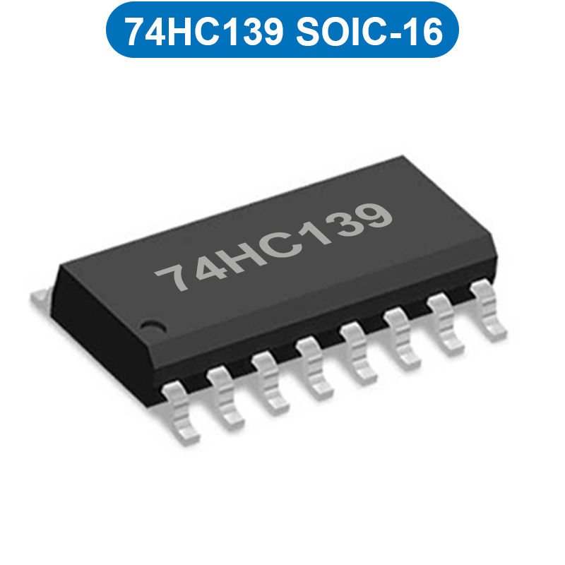 IC Giải mã tín hiệu 74HC138, 74HC139 chân cắm / chân dán