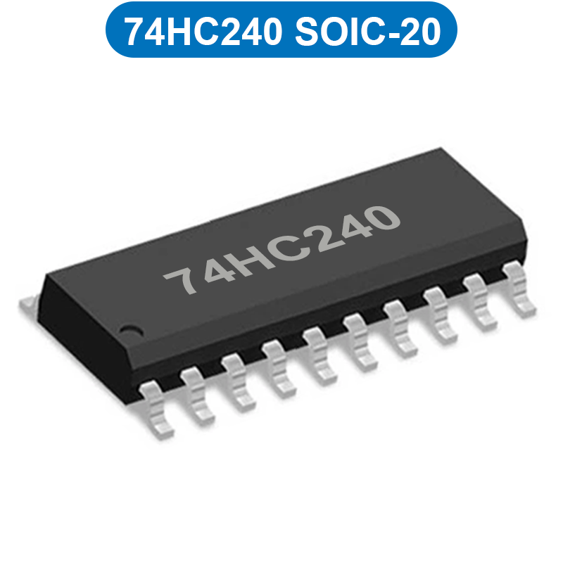 IC Buffer Inverting 3 trạng thái 74HC240 chân cắm / chân dán
