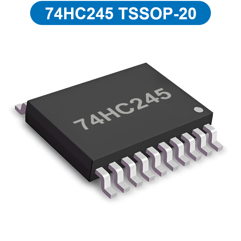 IC Bus Tranceiver Non - Inverting 8 Bit 3 trạng thái 74HC245 chân cắm / chân dán
