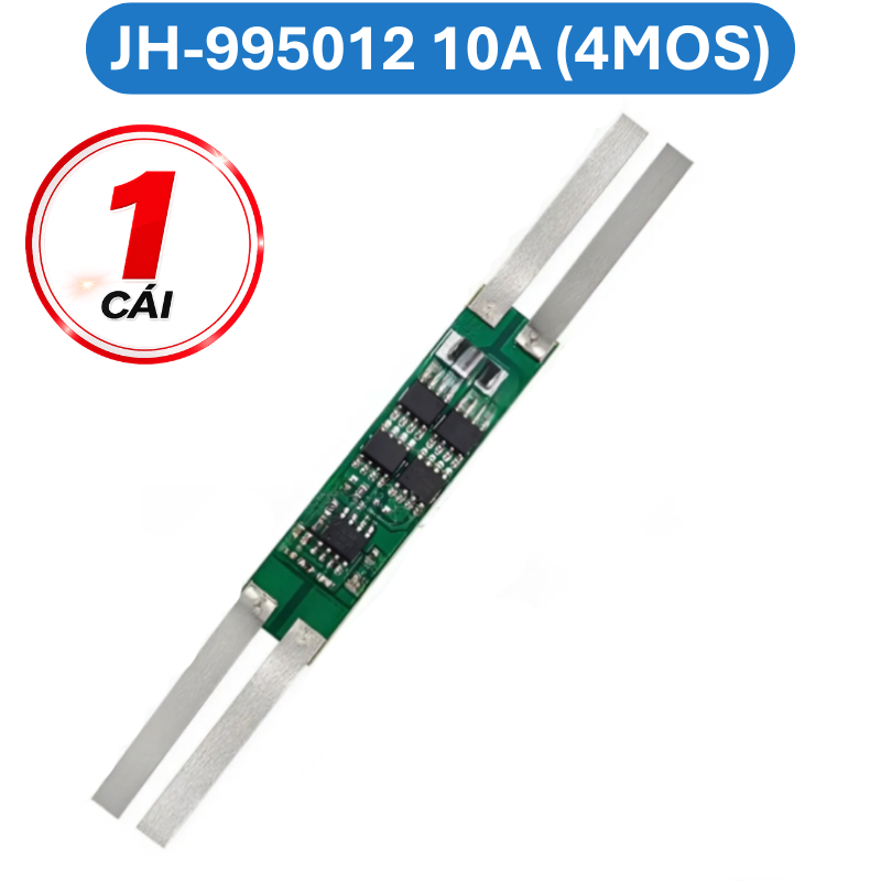 Mạch bảo vệ pin lithium 3S JH - 995098 5A/JH - 995012 10A có sẵn kẽm hàn
