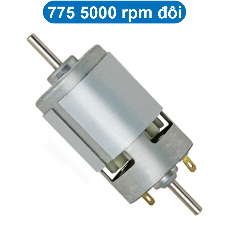 Động cơ DC 775/785/895 tốc độ cao điện áp 12V/24V