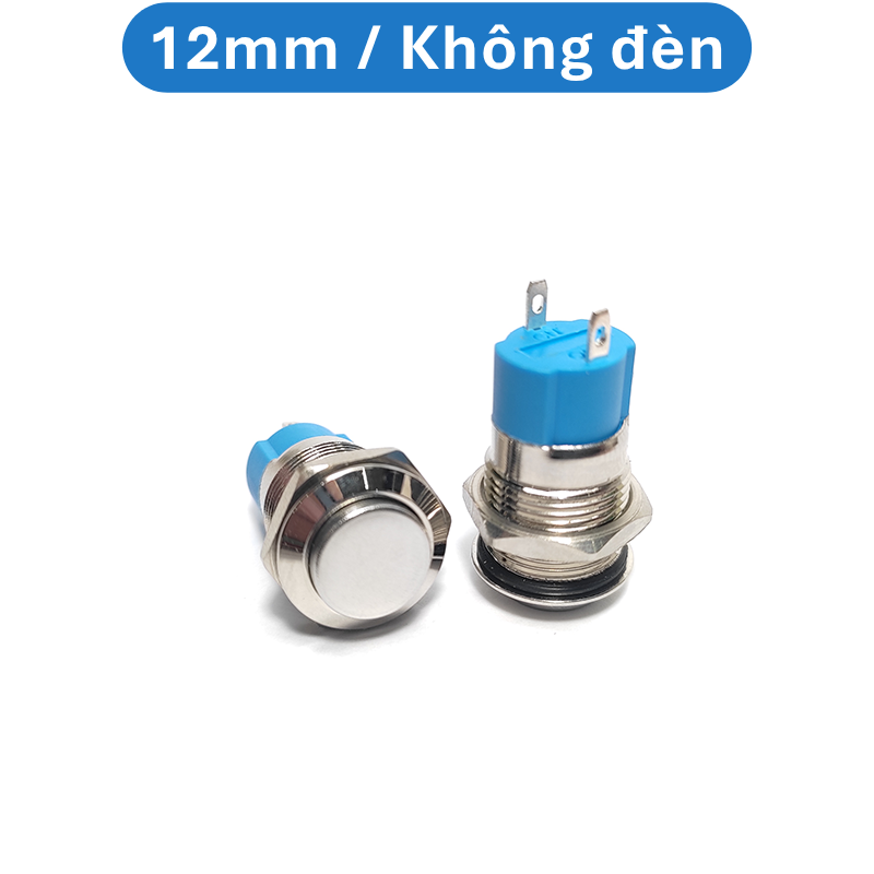 Nút nhấn chống nước đầu cao ( nhấn nhả/reset ) lỗ khoét 12mm/16mm/19mm/22mm