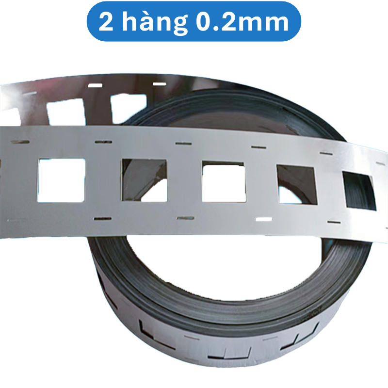 (1 mét) Kẽm hàn pin 32650 mạ niken 0.15mm