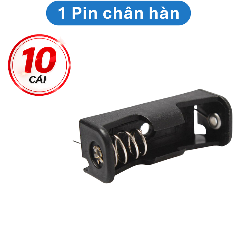 Đế pin 12V 23A 27A ra dây, chân hàn, pin 12V