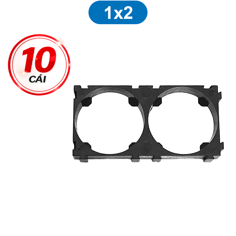 Khung cố định pin 33140 nhựa ABS chống cháy