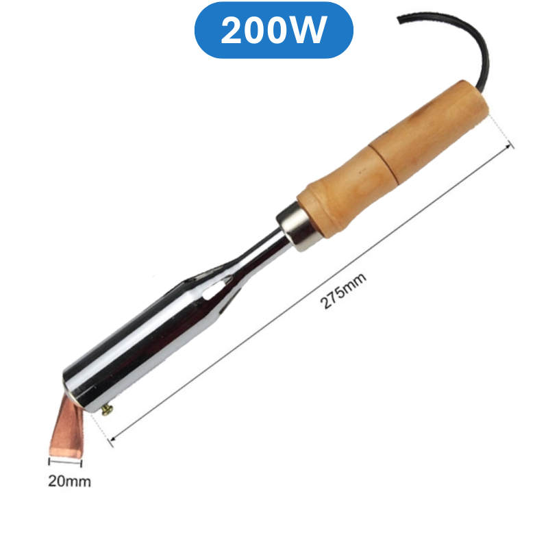 Mỏ hàn cán gỗ chuyên dụng cho mối hàn to đủ công suất 75W - 300W